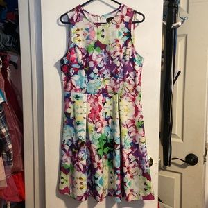 Multicolor Floral Dress